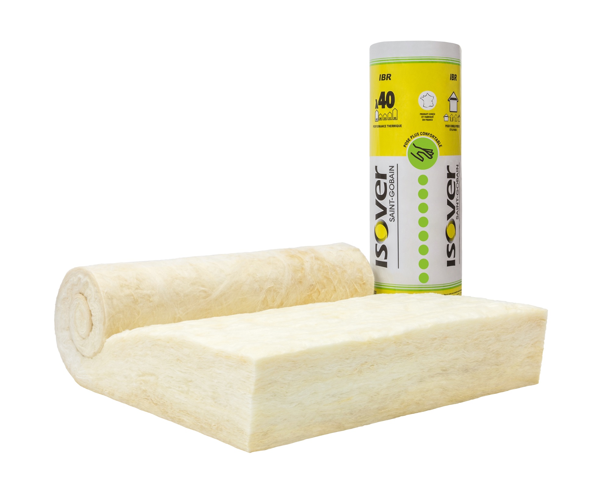 Isolant IBR pour combles et plafonds