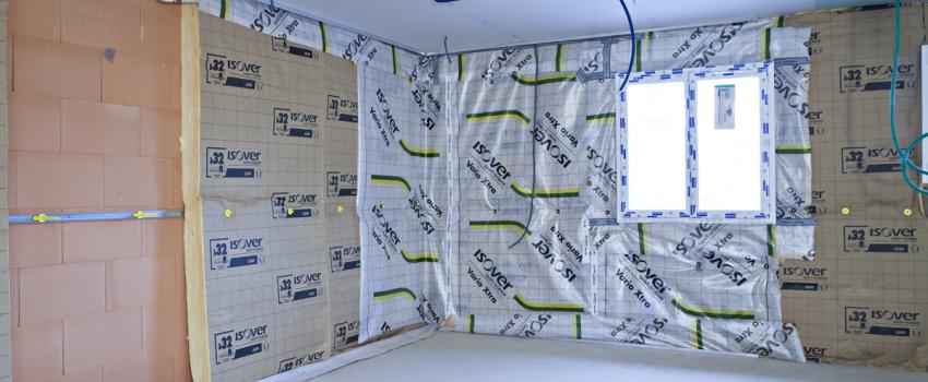 Membrane Vario Xtra- pose de l'isolation