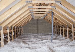 chantier amélioration isolation existante en combles perdus 