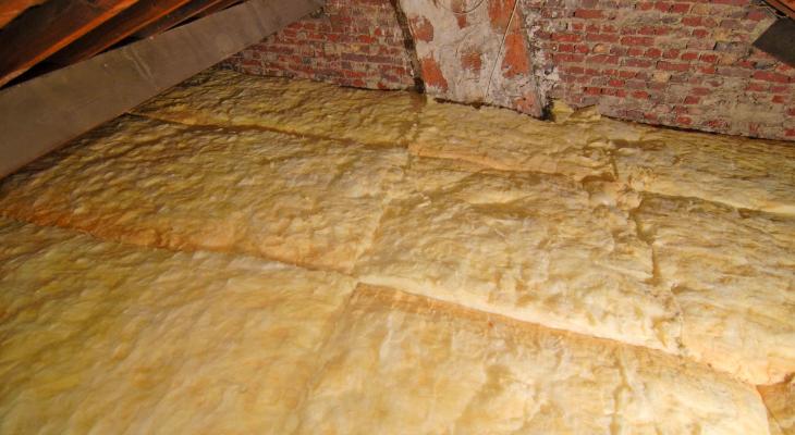 Matelas laine IBR en plancher de combles perdus