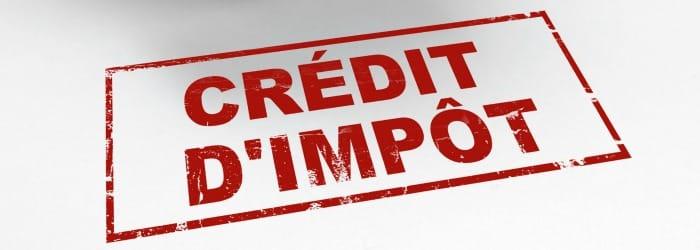 crédit d’impôt 